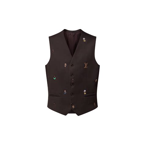 louis vuitton waistcoat|Embroidered Classic Waistcoat .